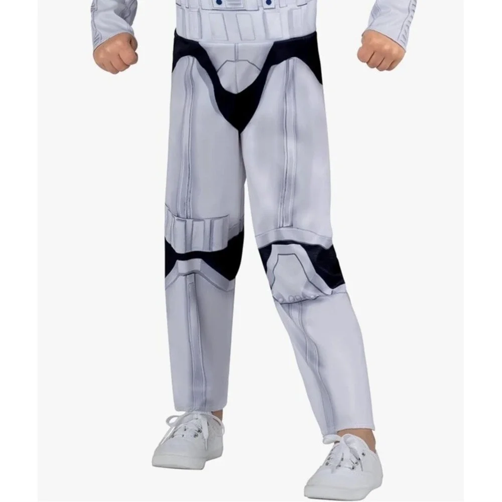STAR WARS Stormtrooper Padded Jumpsuit Headpiece Costume Toddler 3T-4T *NEW*